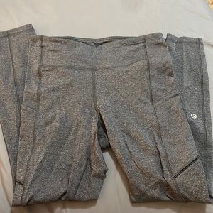Womens grey lululemon leggings
